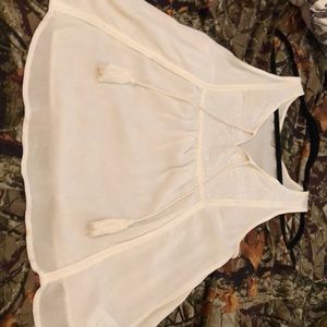 Off white top